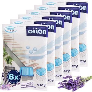 Vochtvreter Navulling Lavendel Granulaat ULTRA FRESH 450 g 6 stuks - Vochtvreter - Vochtopnemer - Ontvochtiger - Vochtvanger