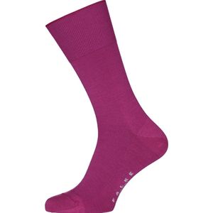 FALKE Airport hoge kwaliteit ademend mid-rise warme dikke winter ondoorzichtig Merinowol Katoen Roze Heren sokken - Maat 45-46