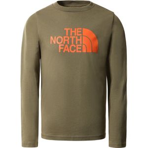 The North Face Junior Burnt Olive Green T-Shirt Maat L