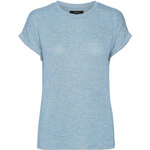 VERO MODA - VMBRIANNA - Gebreide Pullover - Dames - O-hals - Korte Mouwen