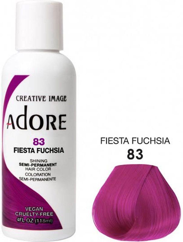 ADORE - SEMI PERMANENT COLOR 83 FIESTA FUCHSIA - Haarverf - 118ML