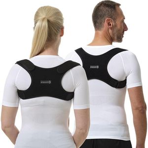 Anodyne® Rugsteun rugcorrectie voor dames en heren - rugriem voor ondersteuning van rug nek en schouders - rugband voor rugpijn - houdingscorrectie brace