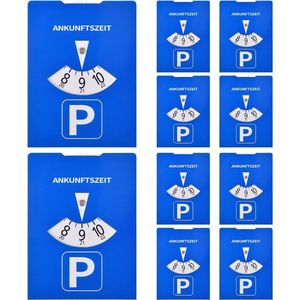 Parkeerschijven - Set van 10 - Parkeerschijf - Parkeren - Auto - Accessoire