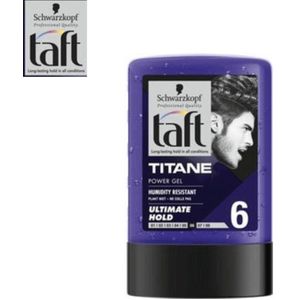 Schwarzkopf Taft Men Titane Power Gel Ultimate Hold 6  - 1 x 300 ml