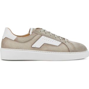 Magnanni Sneakers Heren - Lage sneakers / Herenschoenen - Suède - 25349 sue - Grijs - Maat 42