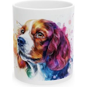 Mok Cocker Spaniel - Koffiemok - Theemok - Aquarel - Mok - 325 ML - hond - beker