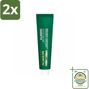 Palmolive Men Scheercrème Classic 100 ml - Voordeelverpakking - 2 stuks - Scheerkrème - Mannelijke huid