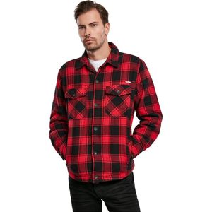 Populair - Nieuw - Heren - Mannen - Streetwear - Urban - Modern - Lumberjacket rood/zwart