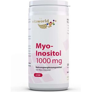 Vitaworld myo-inositol 1000mg 120 capsules