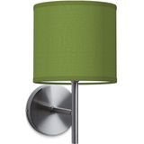 Home Sweet Home wandlamp Bling - wandlamp Mati inclusief lampenkap - lampenkap 16/16/15cm - geschikt voor E27 LED lamp - groen
