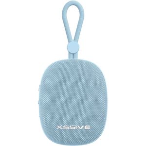 Mini Speaker - Blauw - Bluetooth 5.3 - Draadloze Speaker - 12+ Uur Afspeeltijd - Spatwaterbestendig