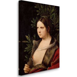 Giorgione - Young Woman (Laura) - Jonge vrouw (Laura) (1506) - 3:2