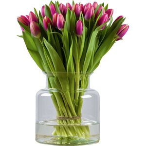 VeenseTulpen Bos Bloemen Boeket Multicolor (Vrolijk) - Tulpen 50 Stuks - Verse Bloemen - Echte Bloemen - Bloemstuk