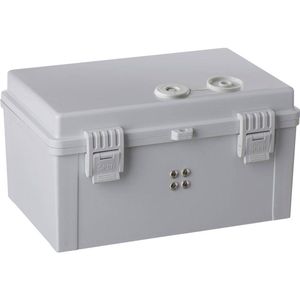 TRU COMPONENTS TC-PSC-20x30x16 Schakelkast 200 x 300 x 160 ABS Lichtgrijs 1 stuk(s)