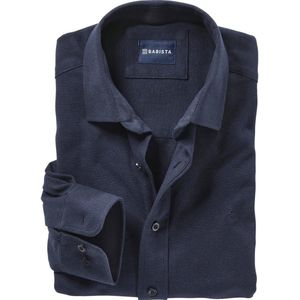 BRANAR - Overhemd - Donkerblauw - Katoen
