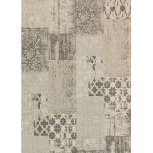 Vintage vloerkleed - Patchwork - Tapijten woonkamer - Ristretto - 140x200