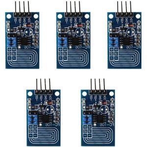 Capacitieve aanraaksdimmer voor traploos dimmen - PWM-bedieningspaneel - LED-dimmermodule - 24-5 V - 5 stuks .