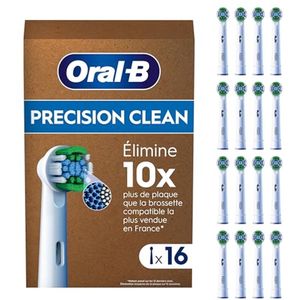 Precision Clean Opzetborstels voor Elektrische Tandborstels - 16 Stuks