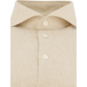 Ledub business overhemd beige