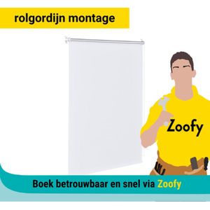 Rolgordijn ophangen - Door Zoofy in samenwerking met Bol - Installatie-afspraak gepland binnen 1 werkdag
