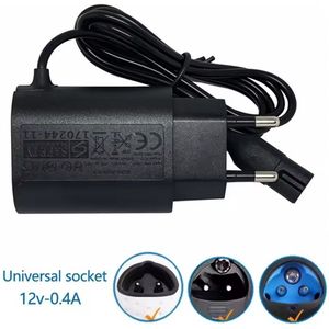 Vervangende Adapter voor Braun Series 1, 3, 5, 7, 9 & Oral-B Genius - 12V/0.4A - 1 Meter Kabel - Wereldwijd Bruikbaar (100-240V)