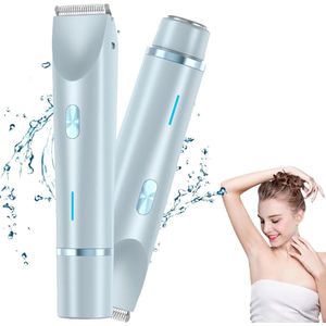 2-in-1 Ladyshave - Professioneel Ladyshaver - Scheerapparaat - Elektrisch Scheerapparaat - Geschikt voor Gezicht Oksels Benen