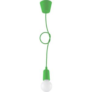 Sollux Lighting - Hanglamp DIEGO 1 groen
