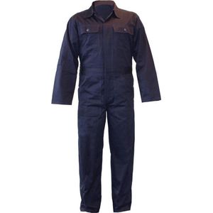 Overalls 100% katoen marineblauw maat 50