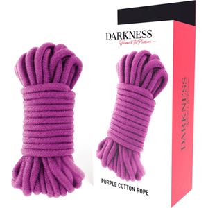 DARKNESS BONDAGE | Darkness Kinbaku - Shibari Rope Purple 5m | Sex Toy voor Vrouwen | BDSM | Sex Toy voor Mannen | Shibari | Kinbaku | Sex Toy voor Koppels