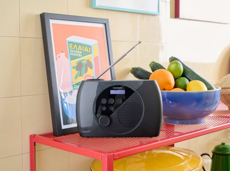 DRAAGBARE RADIO DAB+ & FM RT350DAB THOMSON