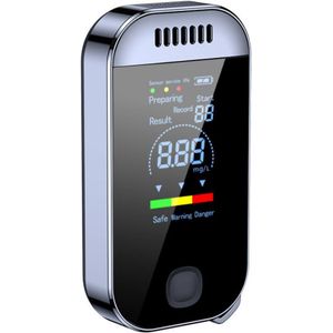 Digitale Alcolholtester - Geen mondstuk nodig - USB oplaadbaar - met LCD Scherm - Compact, Draagbaar en Ideaal voor Directe Alcoholmeting