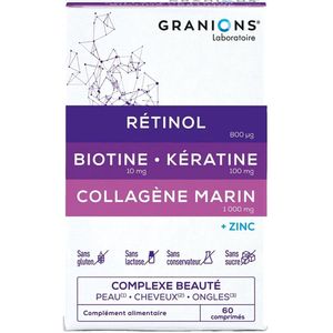 Granions Beauty Complex Huid Haar Nagels 60 Tabletten