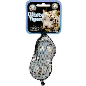 Don juan Knikkers megabonken white tiger 2 stuks