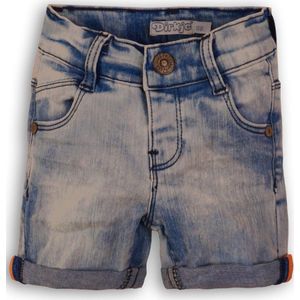 Dirkje Jongens Jeans short - Light blue jeans - Maat 62