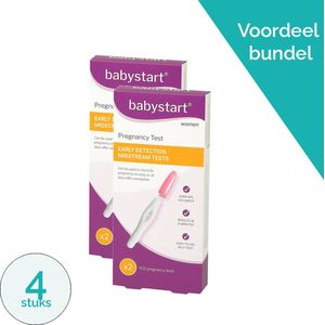 Zwangerschapstest - midstream - extra vroeg - 4 stuks - Babystart