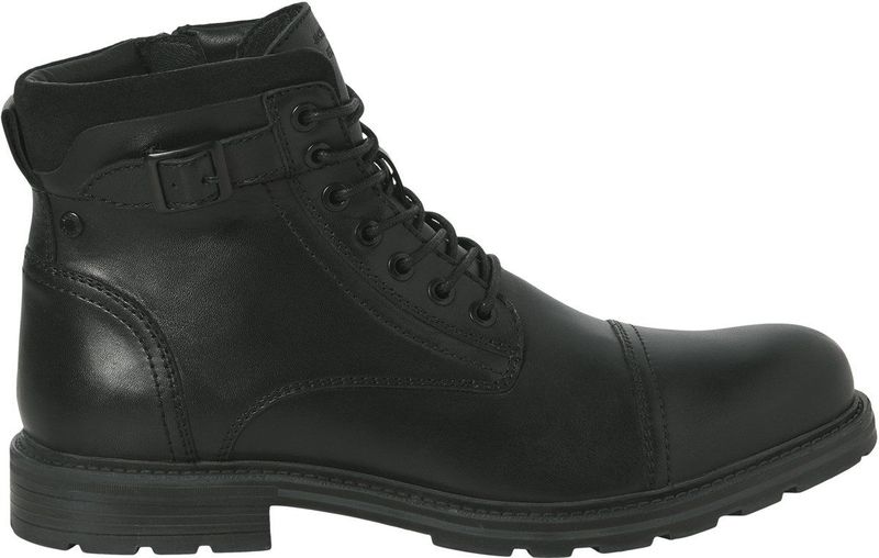 Jack & Jones - Chatsworth Leather Ln - Laarzen - Zwart