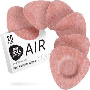 Not Just a Patch - Air - Brown sensor patches - sensorpleisters - Pleister voor Freestyle Libre, Medtronic & Dexcom