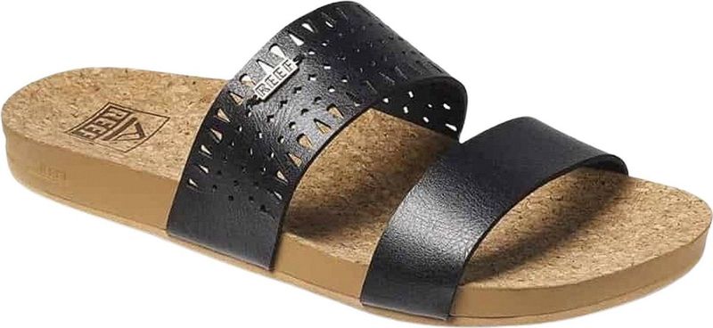 Reef - Slippers - Zwart - Synthetisch Materiaal - EVA - Kurk - Rubber