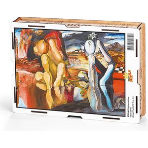 Houten Puzzel | De denker - Houten Legpuzzel - 1000 Stukjes - 44 x 59 cm