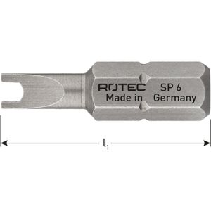 Rotec PRO Insertbit Spanner S10 L=25mm C 6,3 BASIC