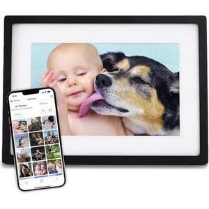 Solacis Digitale fotolijst - Digitale fotolijsten - Digitale fotokader - Digitale fotolijst met wifi - Must have voor in huis!
