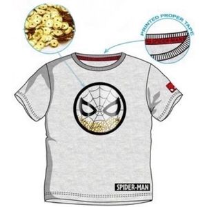Marvel Spiderman Shirt - Grijs - Maat 98