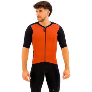 Assos Tactica T5 Korte Mouw Wielertrui Bruin 2XL Man