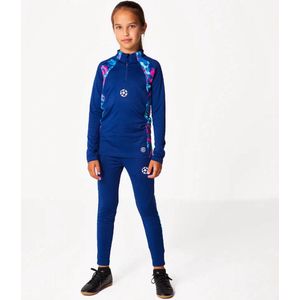 Champions League Trainingspak Kids Blauw - Maat 164 - Voetbal - Navy