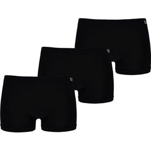 Apollo dames Basic Hipster - Bamboo naadloos - maat L - 3-pack - zwart