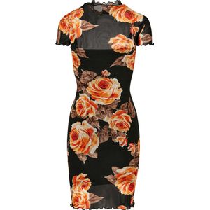 Dames - Vrouwen - Modern - Nieuw - Urban - Streetwear - Casual - Ladies Mesh Double Layer Dress mangorose