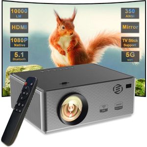 Equivera Mini Beamer - Draagbare Beamer - Beamer - Mini Beamer Projector - Projector - Mini Projector