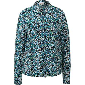 s.Oliver Blouse  blauw / cyaan blauw / limoen / wit