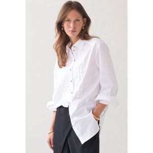 Blouse - Wit - Party poplin