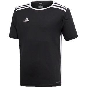 adidas Sportshirt - Maat 140  - Unisex - zwart,wit